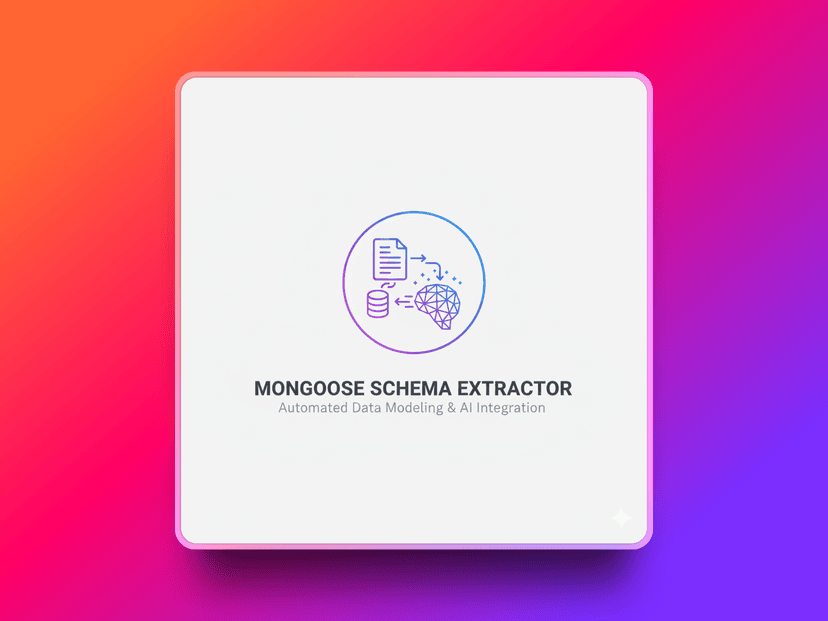 Mongoose Schema Extractor